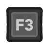 F3+(Hold)